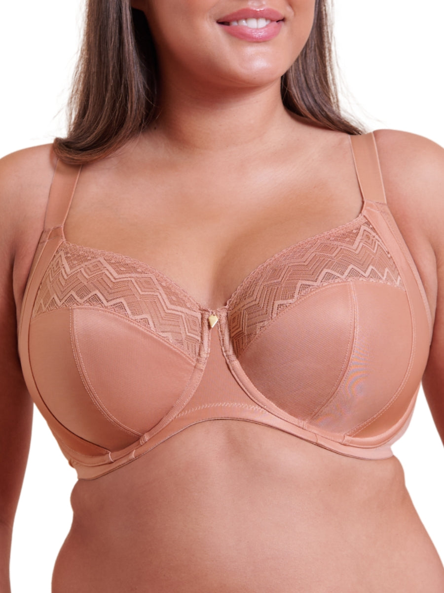 Spotlight Full Cup Side Support Bra - Latte