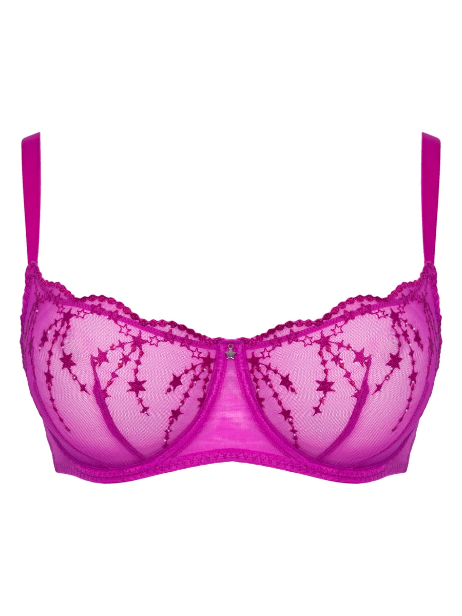 Stardust Balcony Bra - Vivid Violet