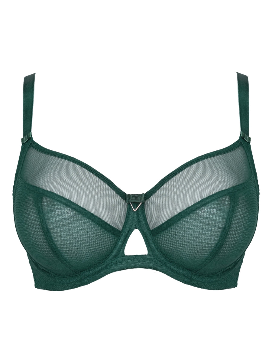 Victory Balcony Bra - Forest Green