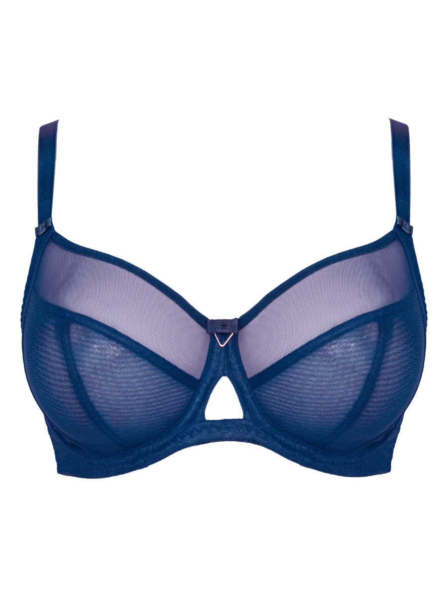 Victory Balcony Bra - Navy Blue
