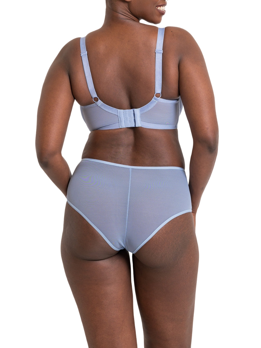 Victory Balcony Bra - Periwinkle Blue