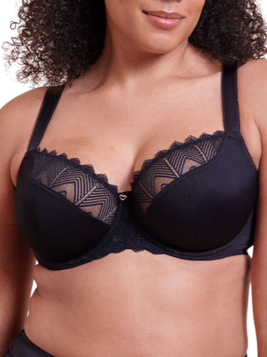 Wild One Balcony Bra - Black
