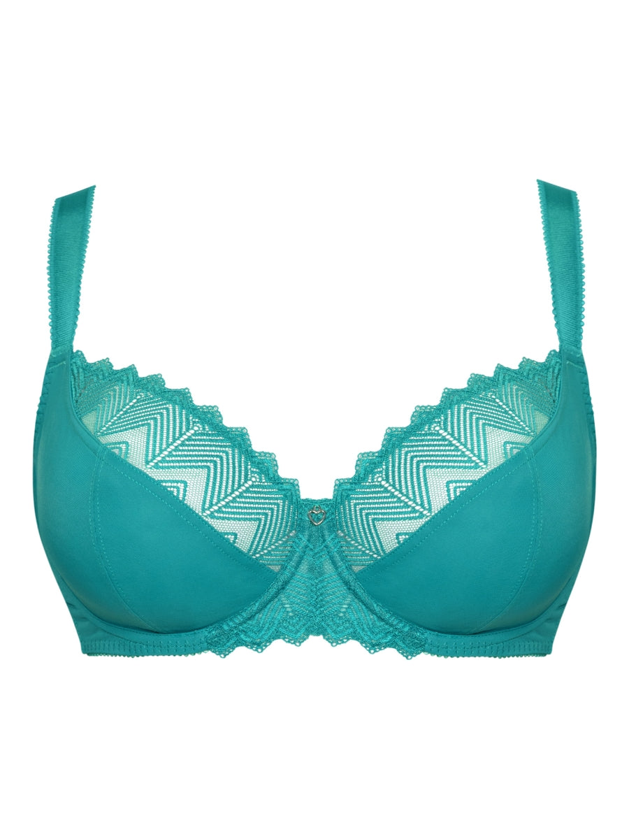 Wild One Balcony Bra - Teal Blue