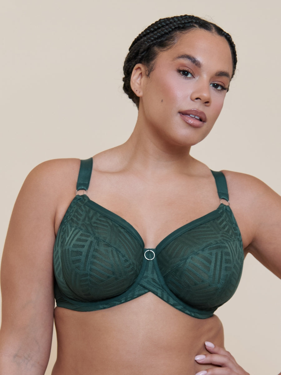 WonderFull Vibe Full Cup Bra - Emerald