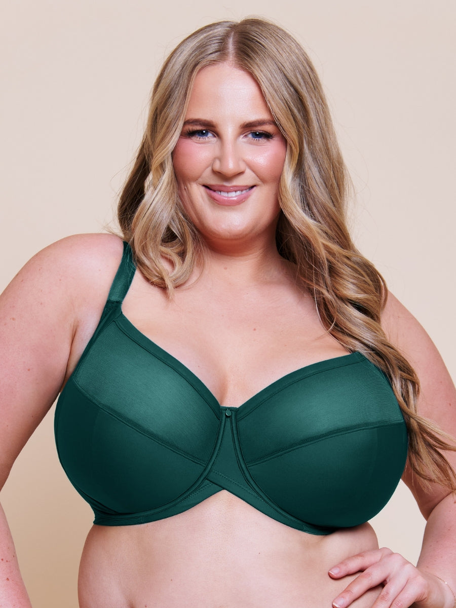 WonderFully Full Cup Bra - Deep Teal