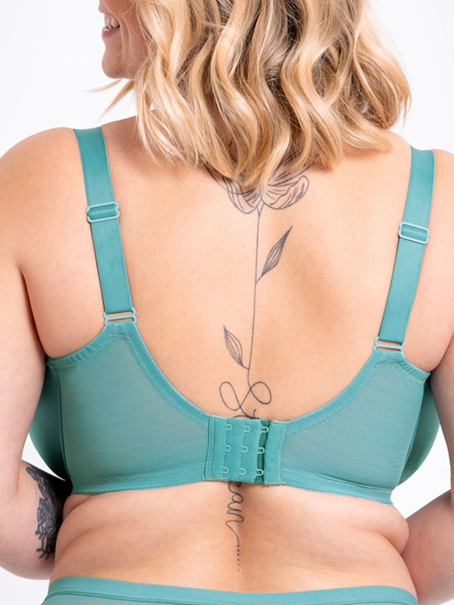 WonderFully Full Cup Bra - Mineral Blue