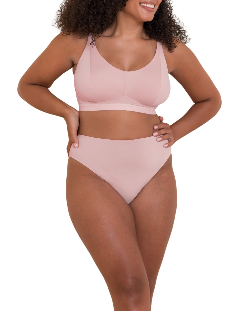 Zen Non-Wired Bralette - Blush Pink