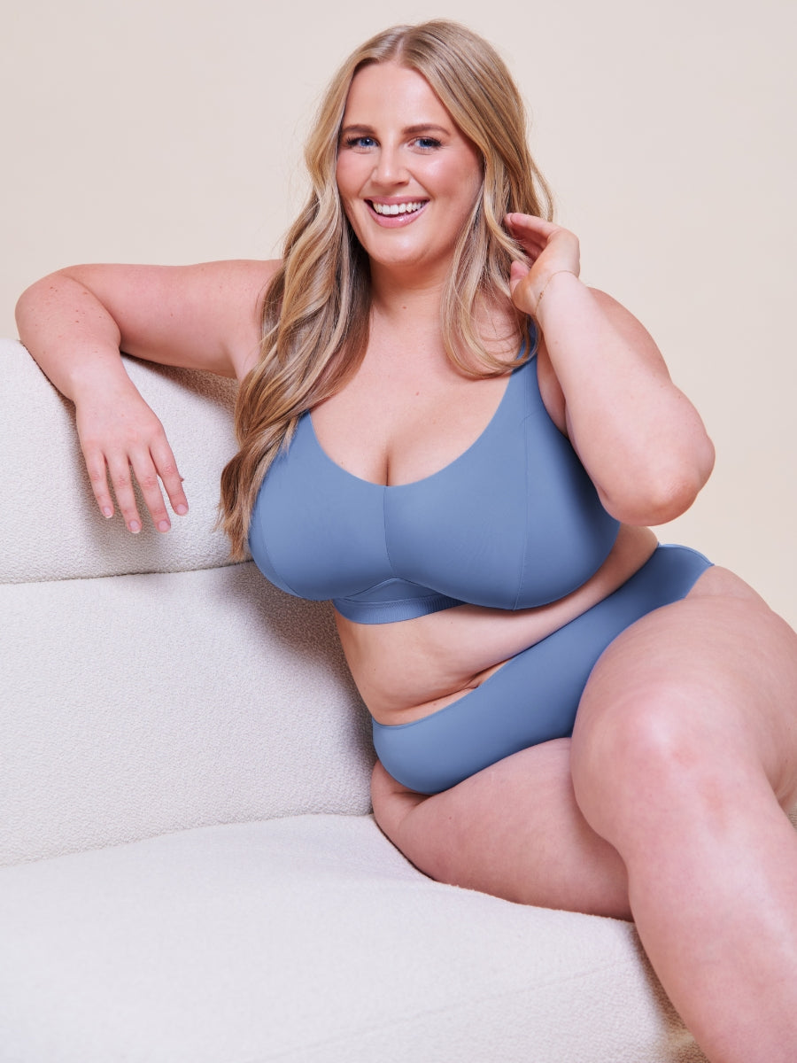 Zen Non-Wired Bralette - Blue