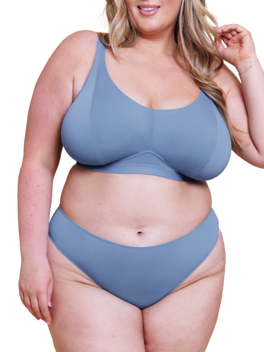 Zen Non-Wired Bralette - Blue