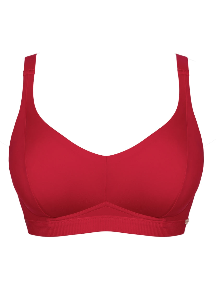 Zen Non-Wired Bralette - Red