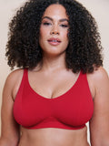 Zen Non-Wired Bralette - Red