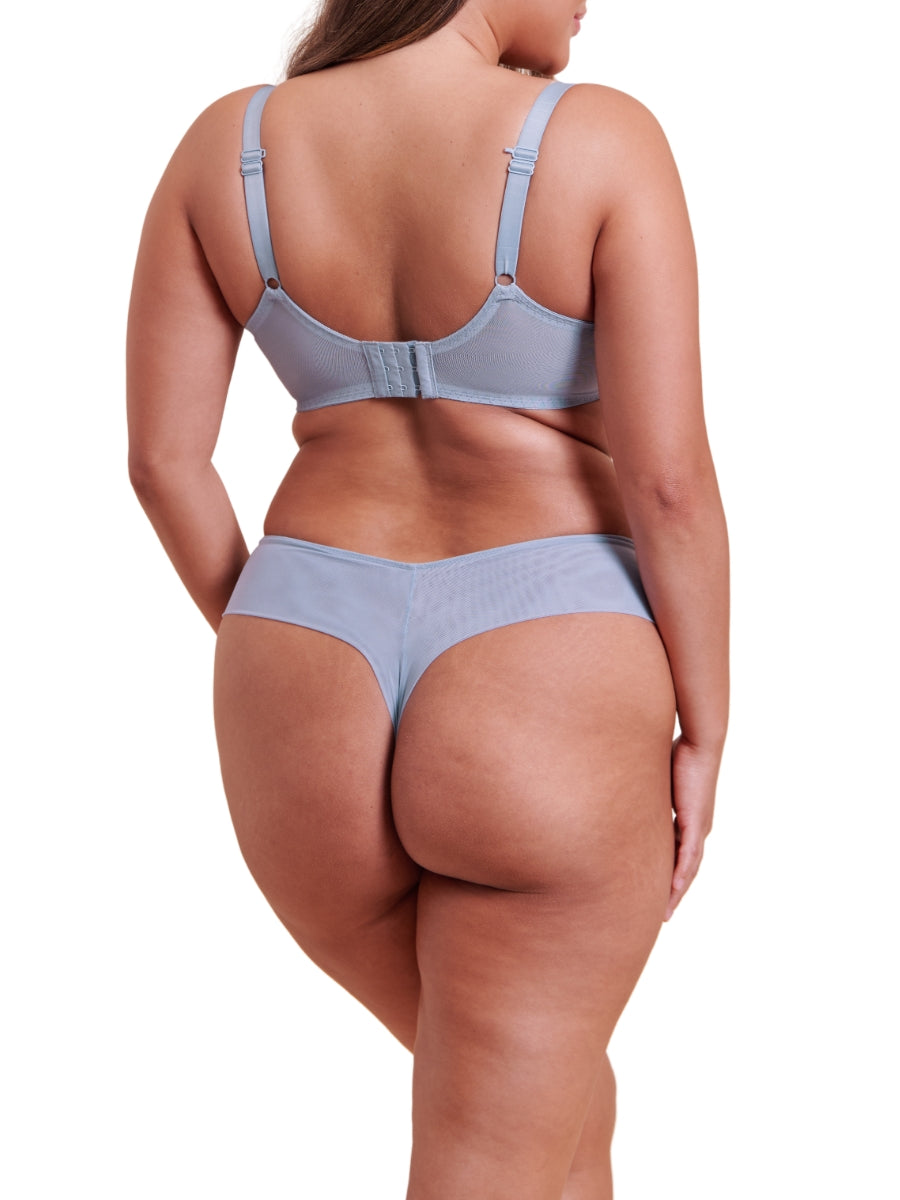 Flare Full Plunge Bra - Powder Blue