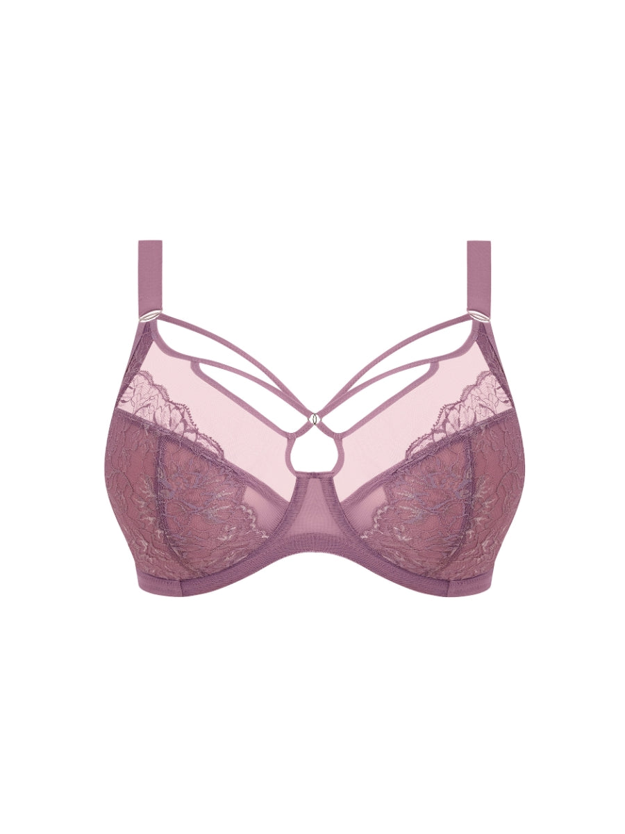 Brianna Plunge Bra - Heather
