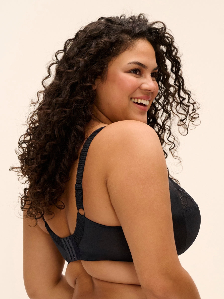 Cate Full Cup Bra - Black