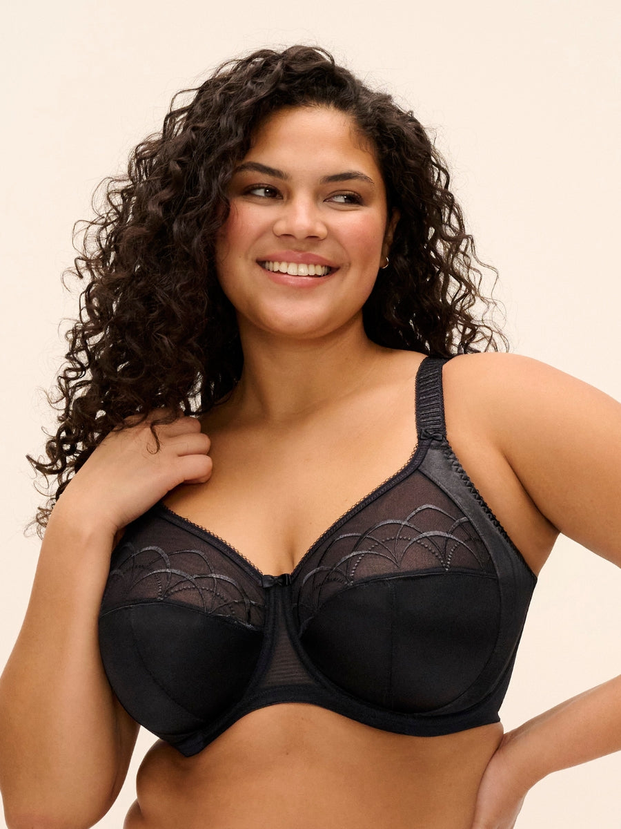 Cate Full Cup Bra - Black