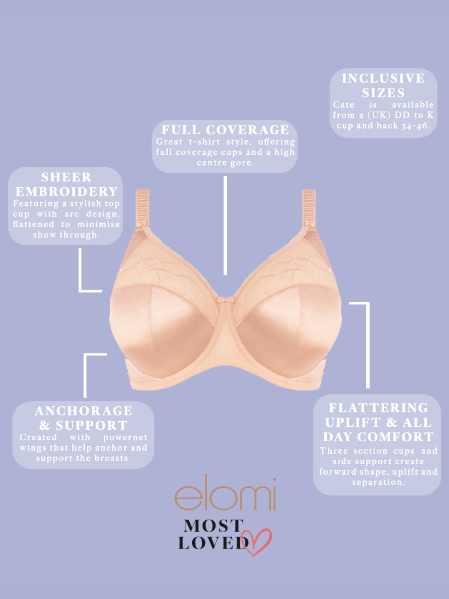 Cate Full Cup Bra - Latte