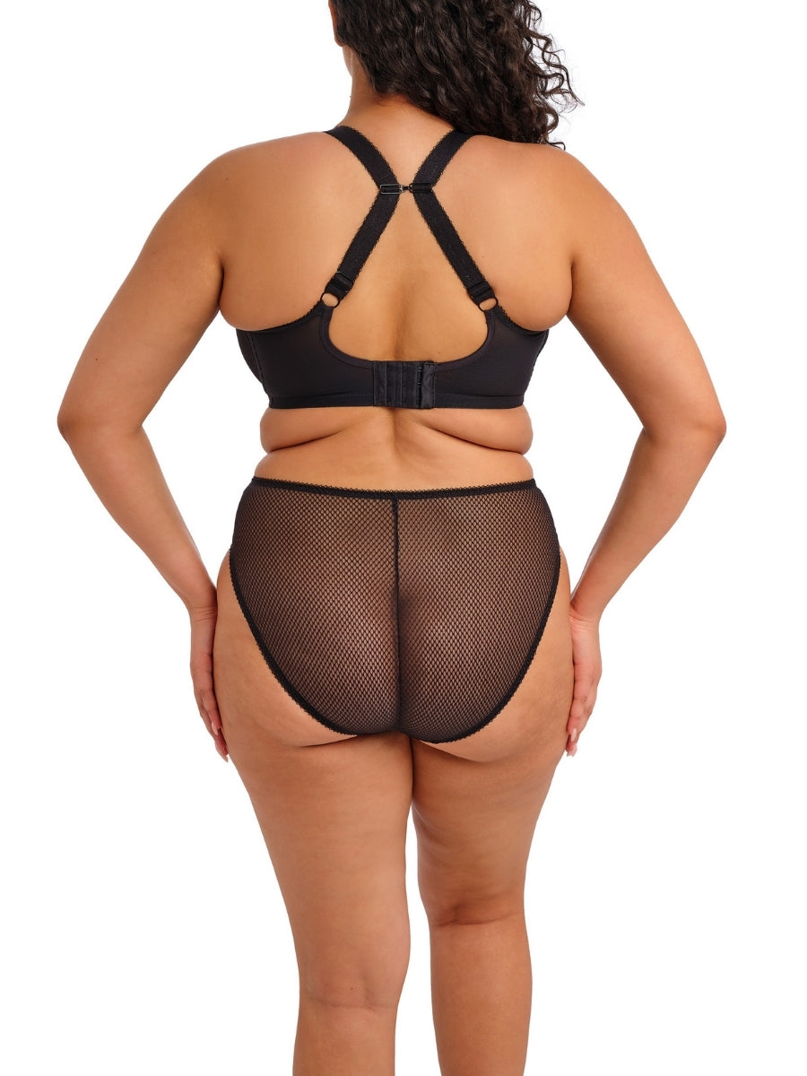 Charley Stretch Plunge Bra - Black