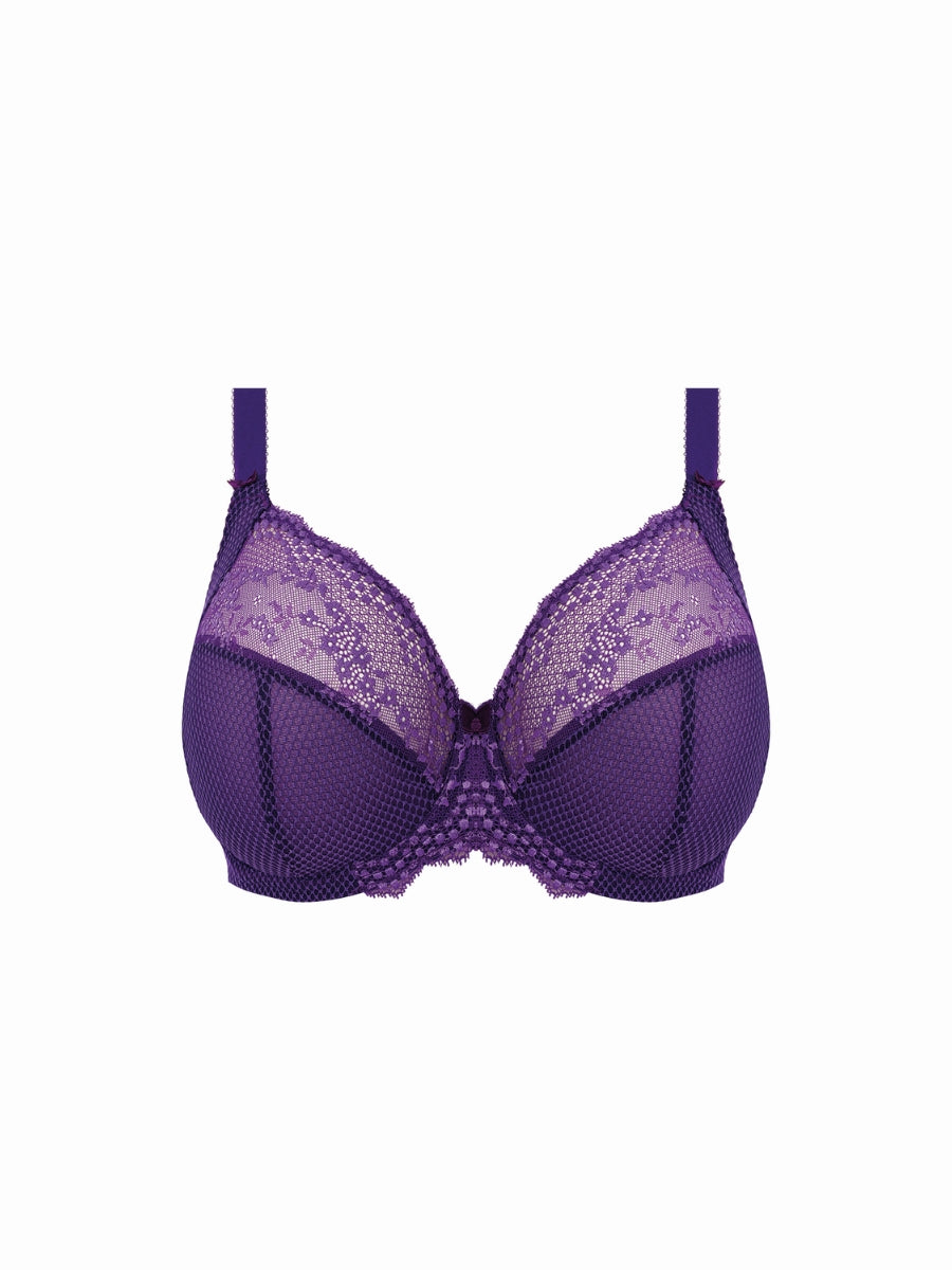 Charley Stretch Plunge Bra - Iris