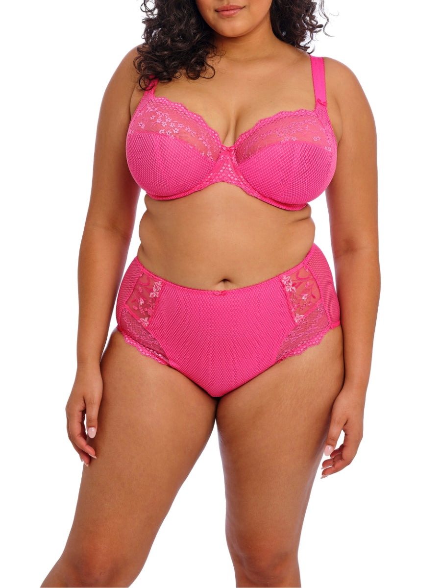 Charley Stretch Plunge Bra - Pink
