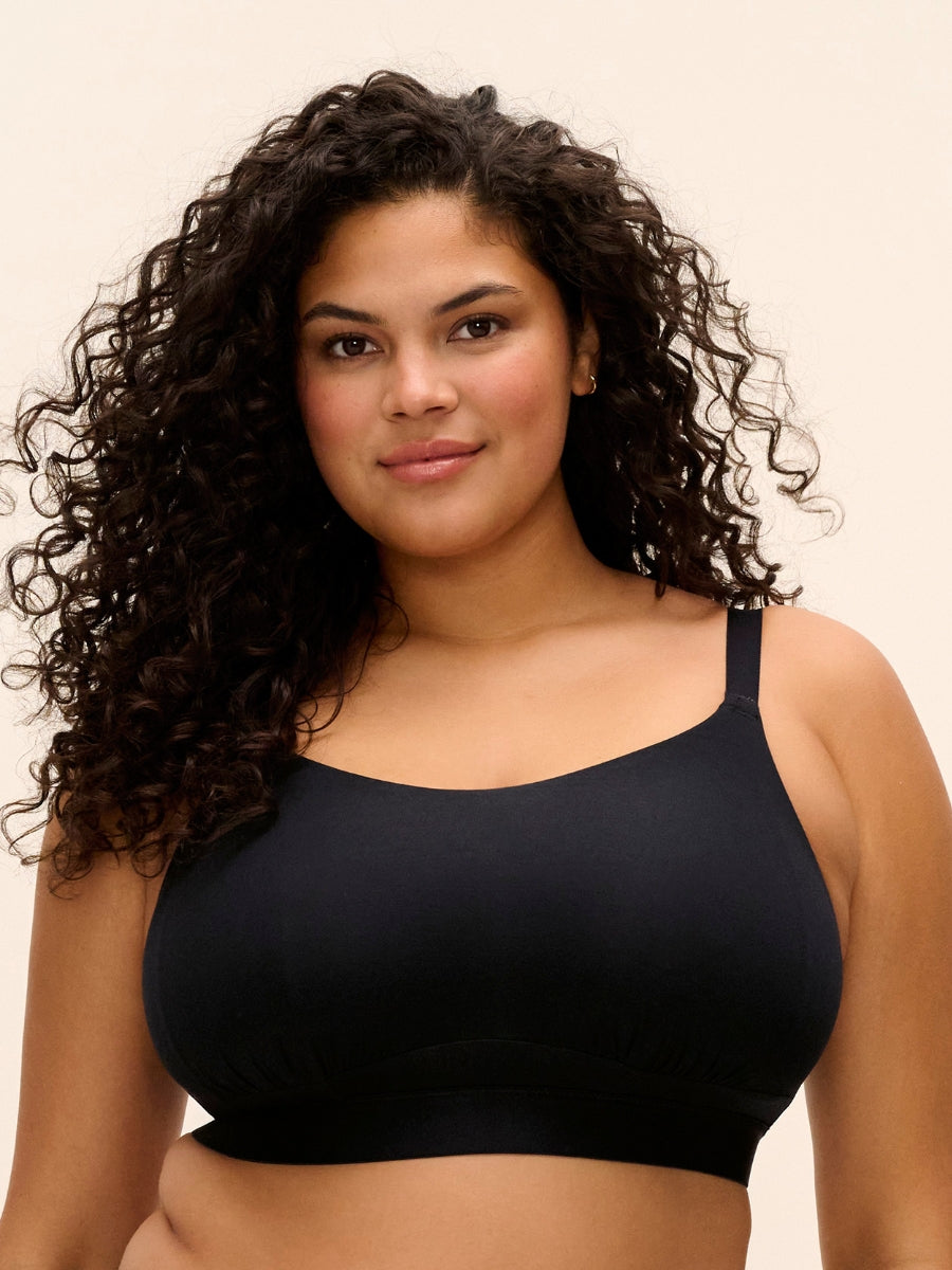 Downtime Non Wired Bralette - Black