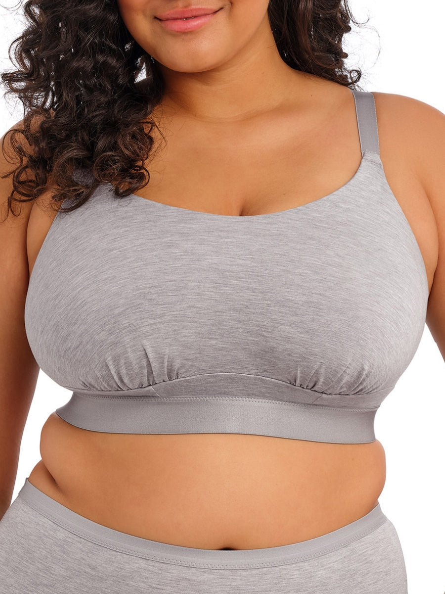 Downtime Non Wired Bralette - Grey Marl