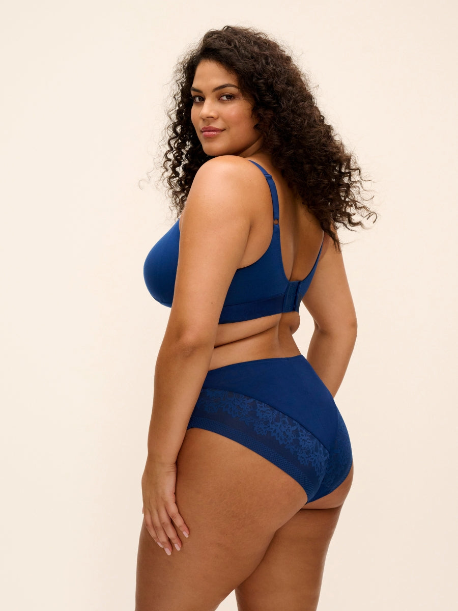 Downtime Non Wired Bralette - French Navy