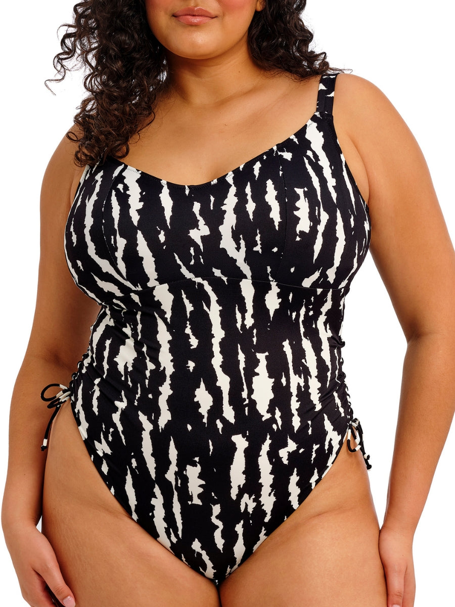 Echo Shell Non Wired Swimsuit - Black