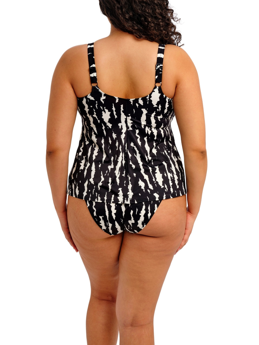 Echo Shell Tankini Top - Black