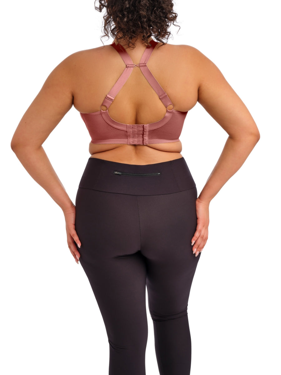 Energise Sports Bra - Rosewood