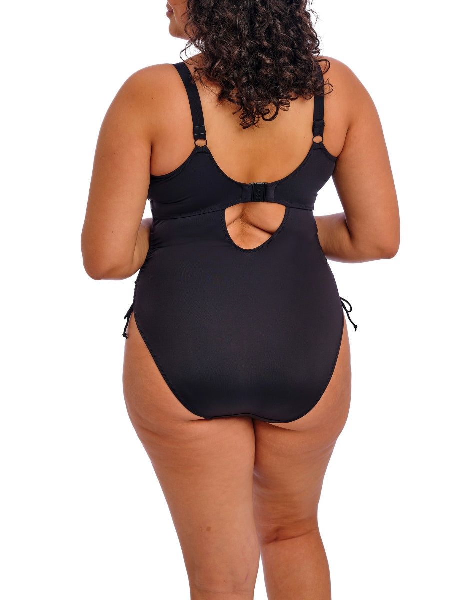 Fiji Falls Non Wired Swimsuit - Black