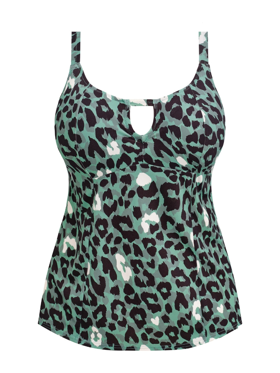 Jungle Bay Tankini Top - Olive