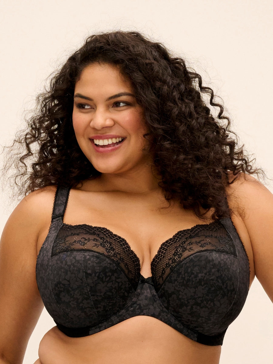 Lucie Plunge Bra - Black