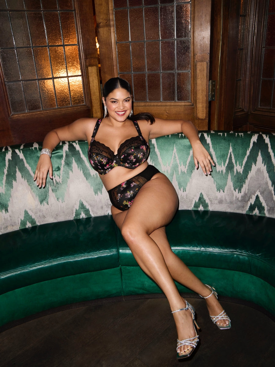 Lucie Plunge Bra - Fleur