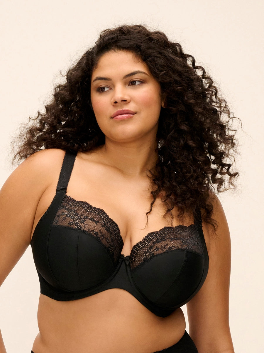 Lucie Plunge Bra - Jet