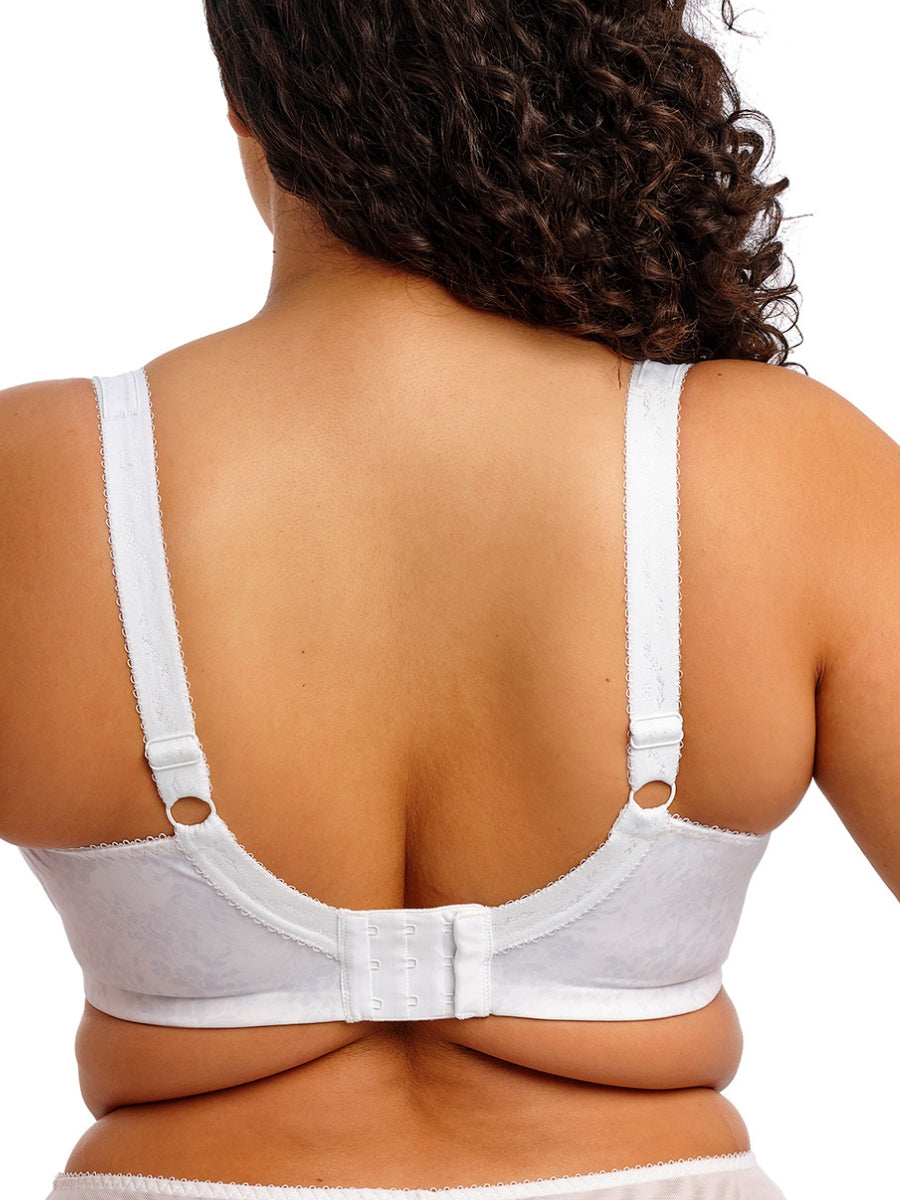 Lucie Plunge Bra - White