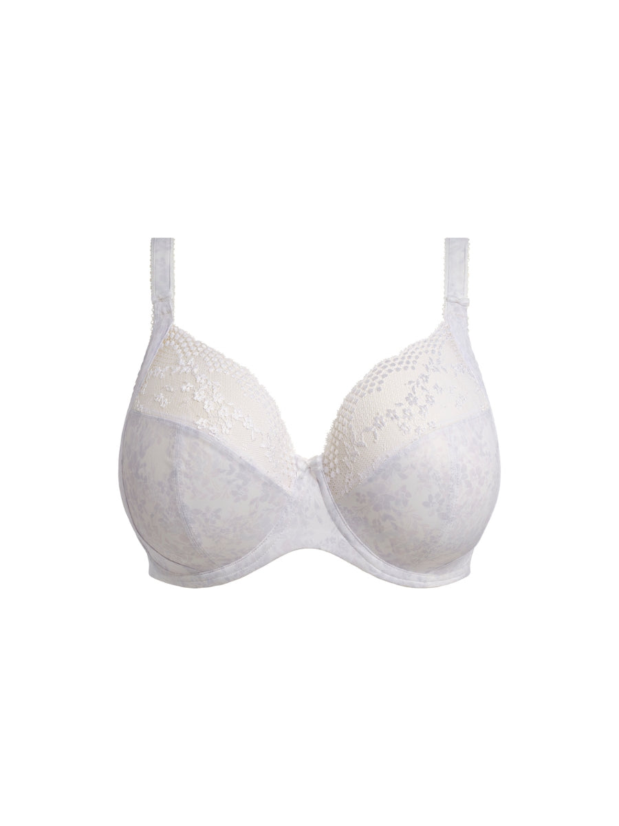 Lucie Plunge Bra - White
