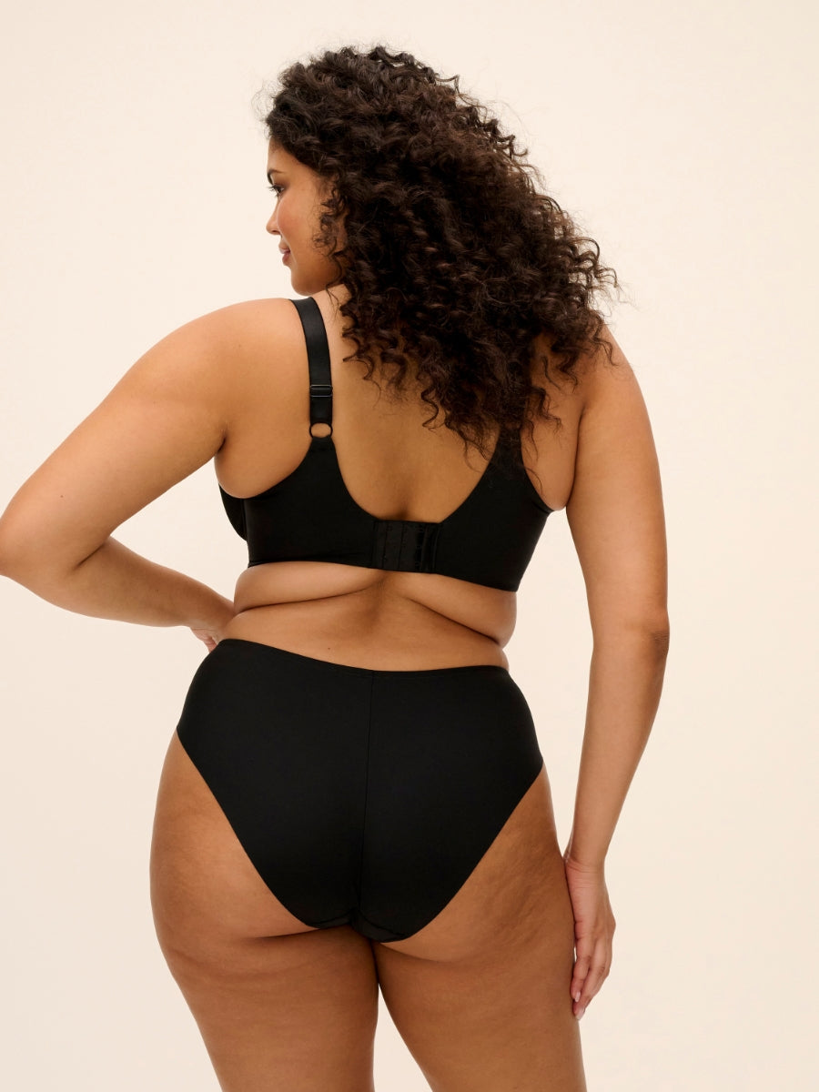 Lyriana Full Cup Bra - Jet