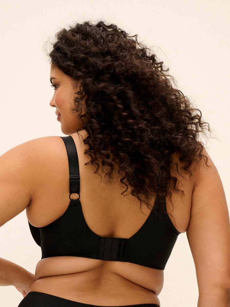Lyriana Full Cup Bra - Jet