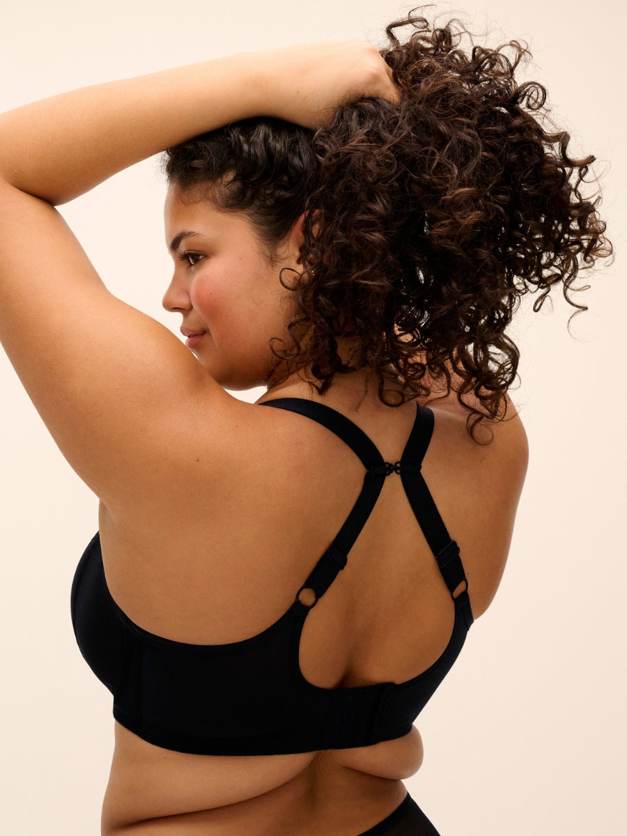 Matilda Plunge Bra - Black