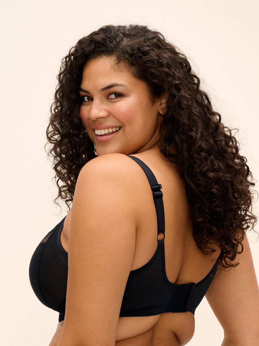 Matilda Plunge Bra - Black