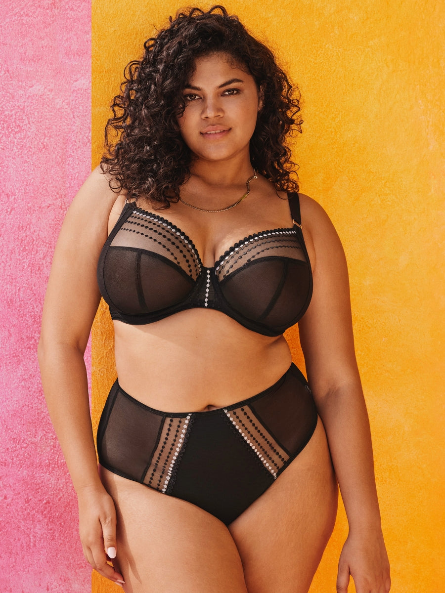 Matilda Plunge Bra - Black
