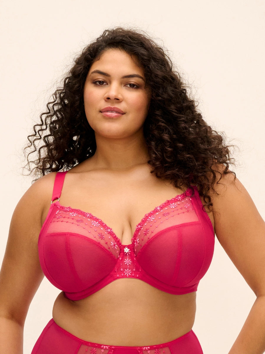 Matilda Plunge Bra - Hot Pink