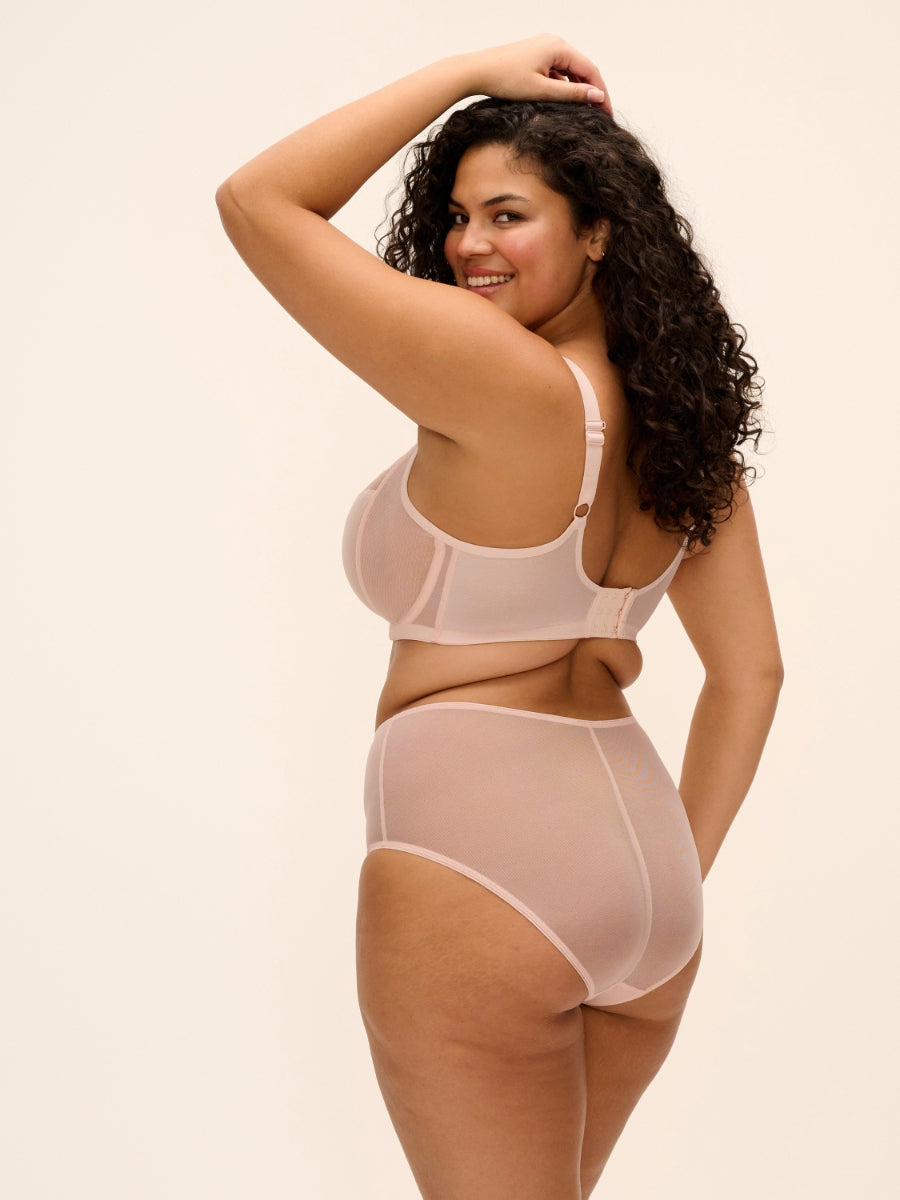 Matilda Plunge Bra - Pearl Blush
