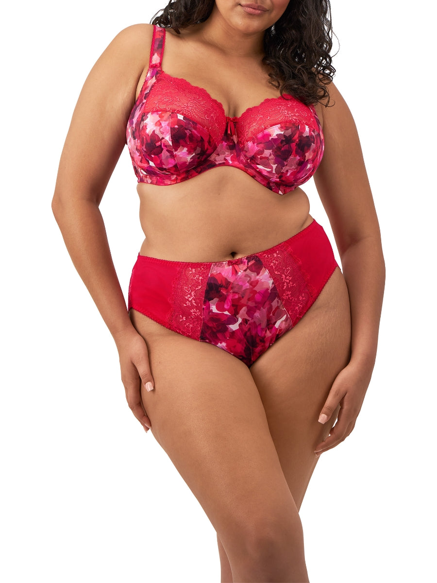 Morgan Printed Full Cup Bra - Berry Crush