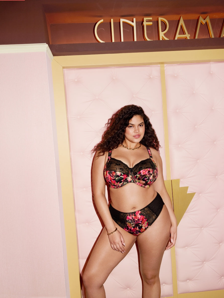 Morgan Printed Full Cup Bra - Hot House