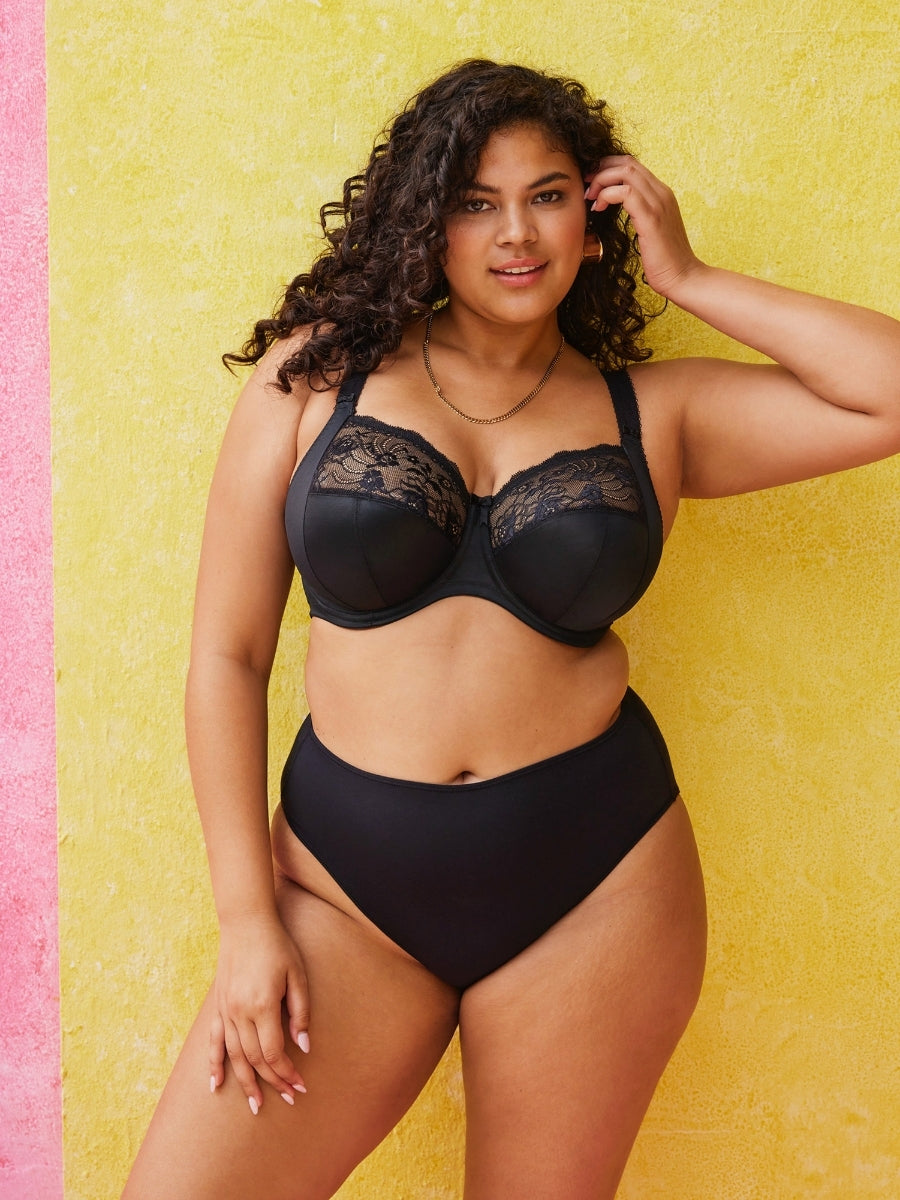 Morgan Full Cup Bra - Black
