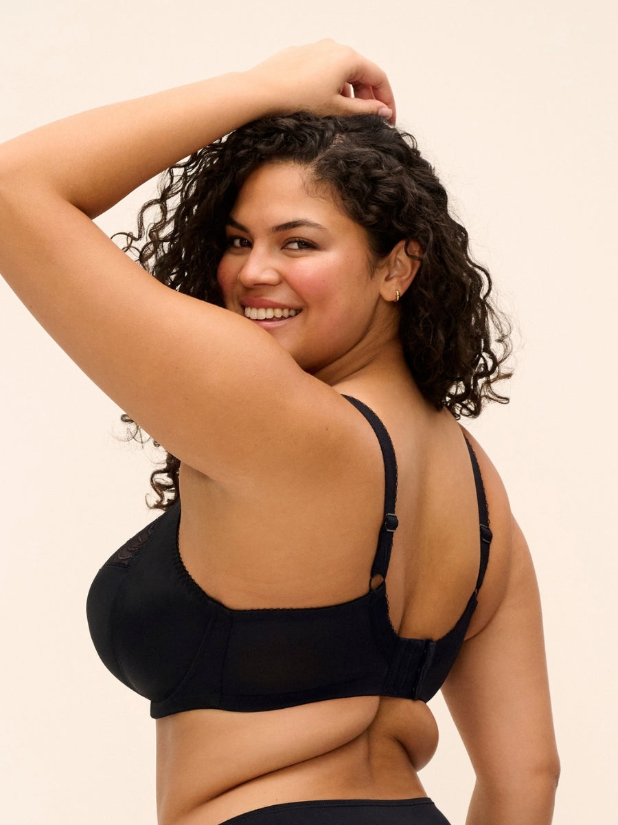 Morgan Full Cup Bra - Black
