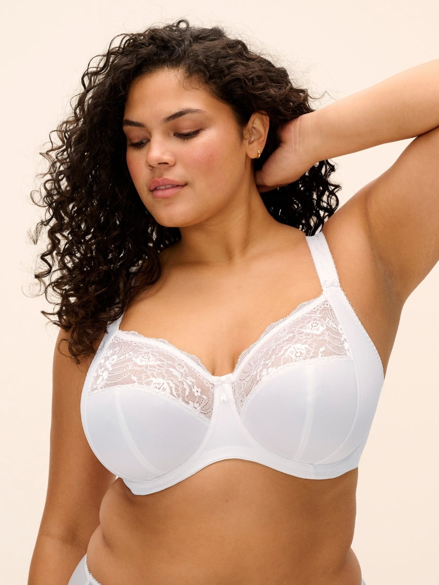 Morgan Full Cup Bra - White