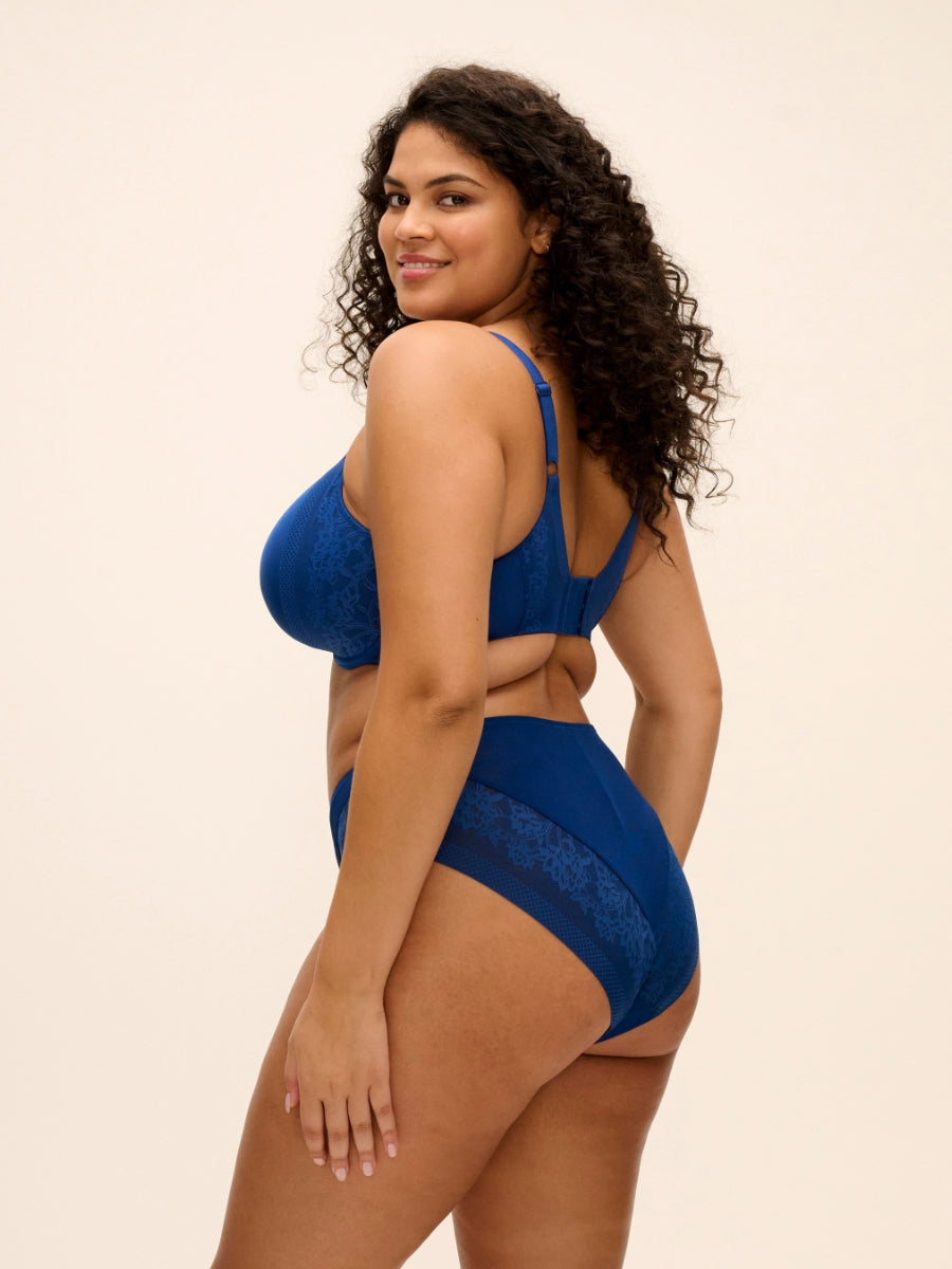 Nerina Moulded Spacer Bra - French Navy