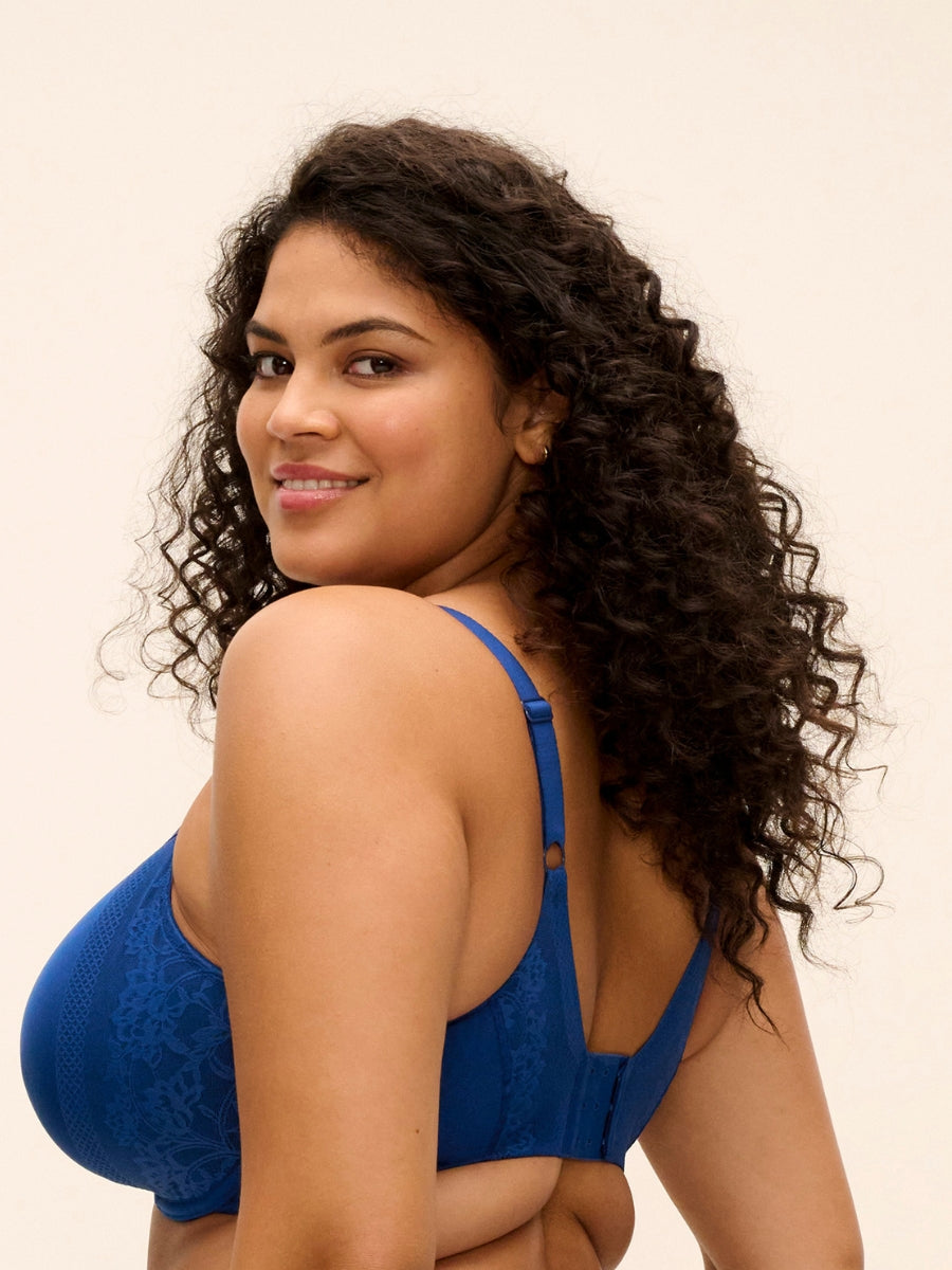 Nerina Moulded Spacer Bra - French Navy